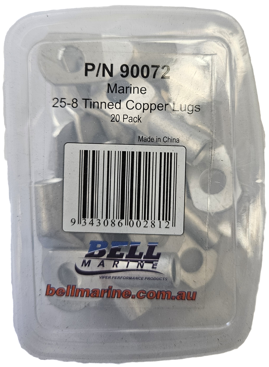 Viper Pro Series Tinned Copper Lug 25-8mm - 20 Pack | Coffs Metal Works
