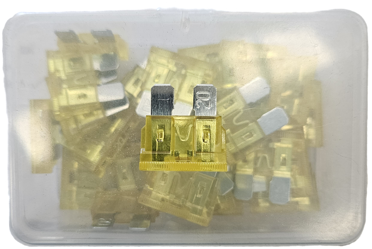 Viper Pro Series 20A Blade Led Fuse Yellow - 30 Pack | Coffs Metal Works