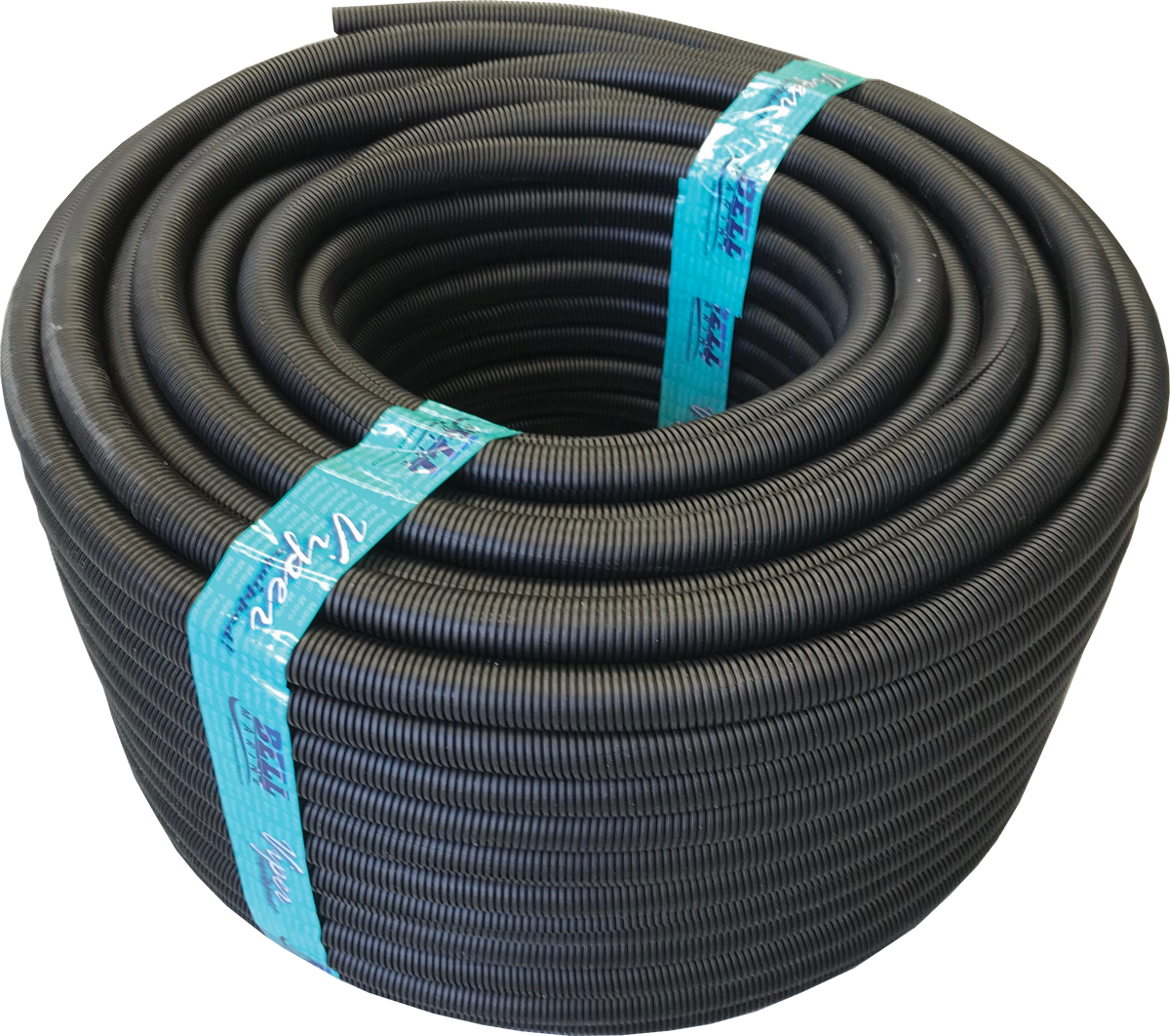 Corrugated Split Tubing 25mm Polypropylene UV Stable Chemical/Temperature Resistant - Per Mtr | Coffs Metal Works