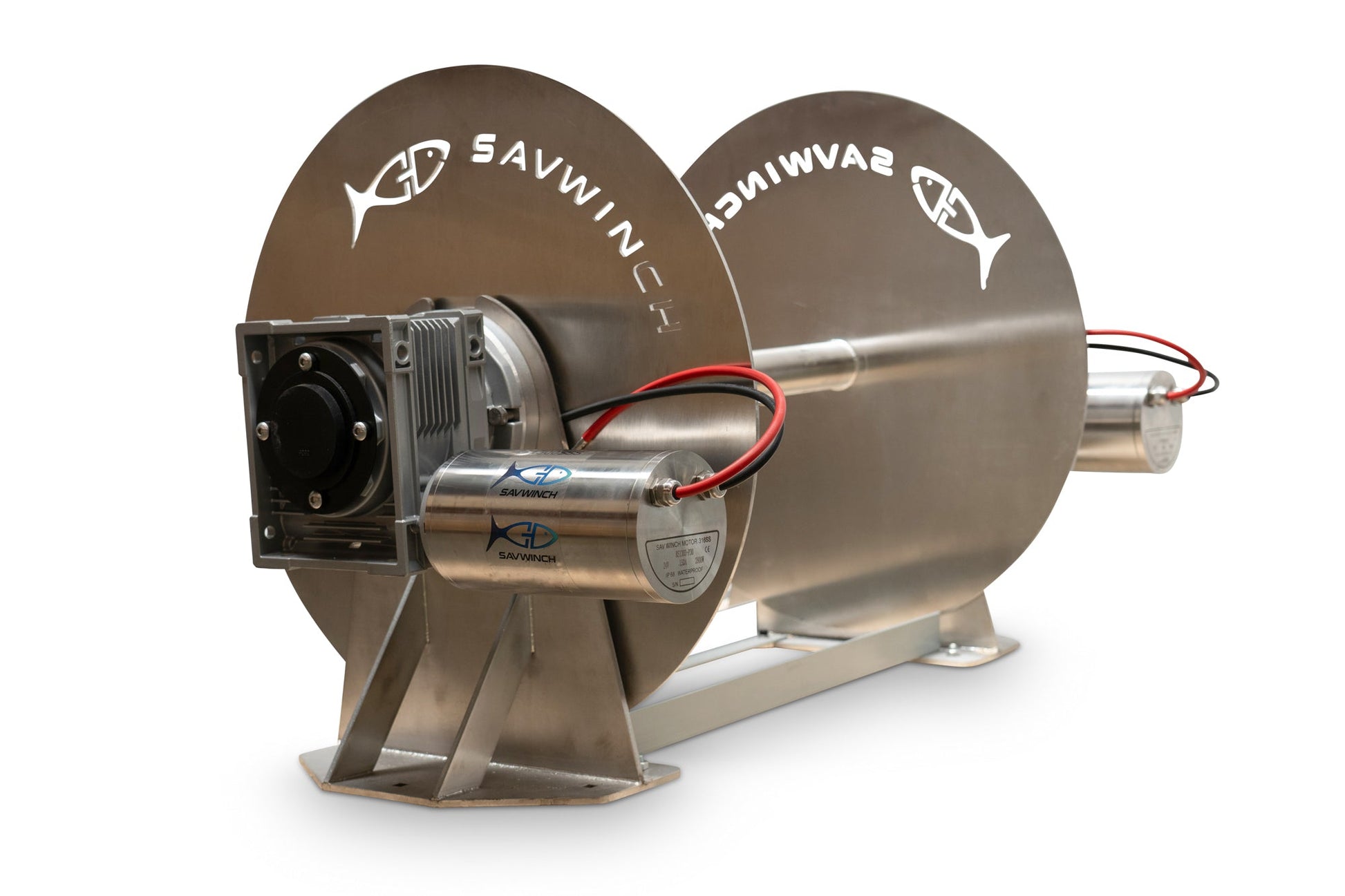 7000 SS Stainless Steel Drum Anchor Winch Boat anchor winch