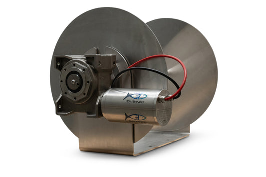 6000 SSS Stainless Steel Drum Anchor Winch