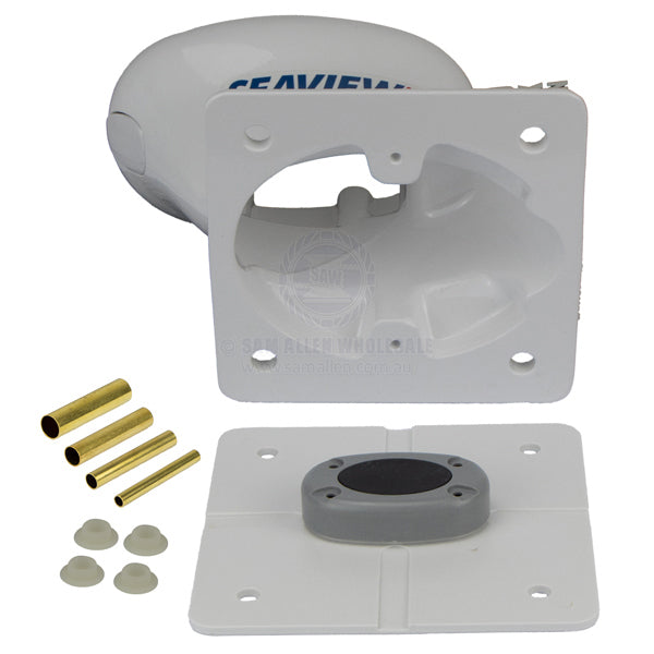 SEAVIEW AFT LEANING RADAR TOWER FOR CLOSED DOME/OPEN ARRAY RADARS - 280MM HIGH