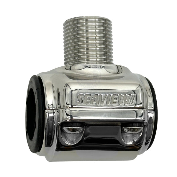 SEAVIEW ANTENNA RAIL CLAMP - STAINLESS STEEL