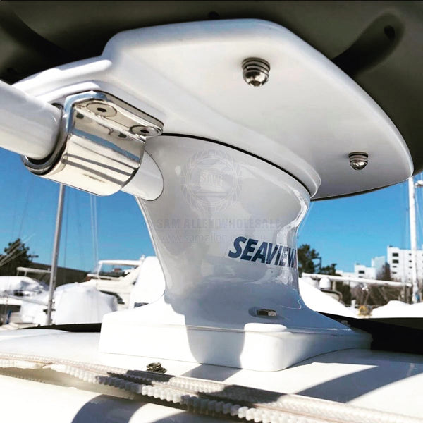 SEAVIEW AFT LEANING RADAR TOWER - FOLD DOWN LIGHT BAR WITH SIONYX MOUNT