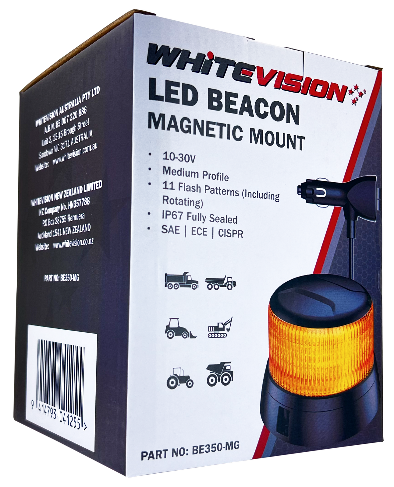 350 Series Medium Profile Magnetic Mount Beacon