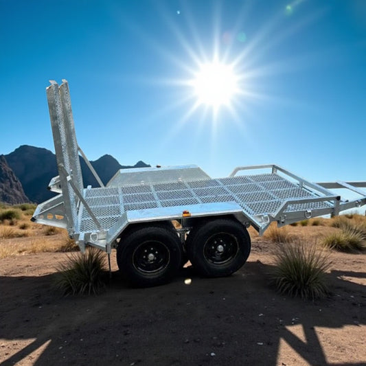 Tilting Tandem Plant &amp; Machinery Trailer