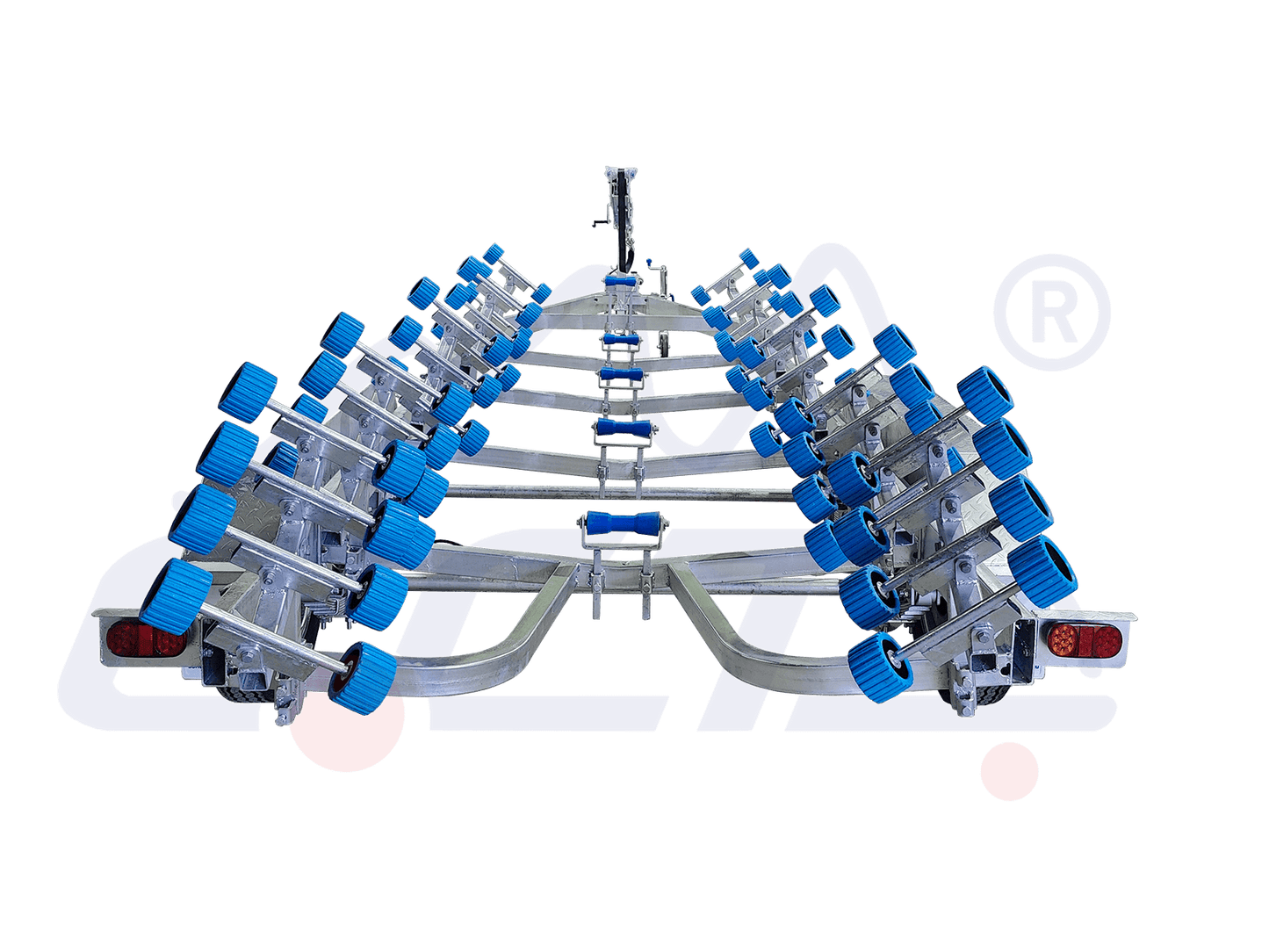 7.0M Tandem Galvanised Boat Trailer 3500kg ATM