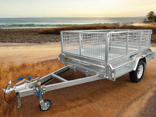 7x4 CCT Box Trailers Premium Model Ultra Heavy-Duty 1400KG For Sale