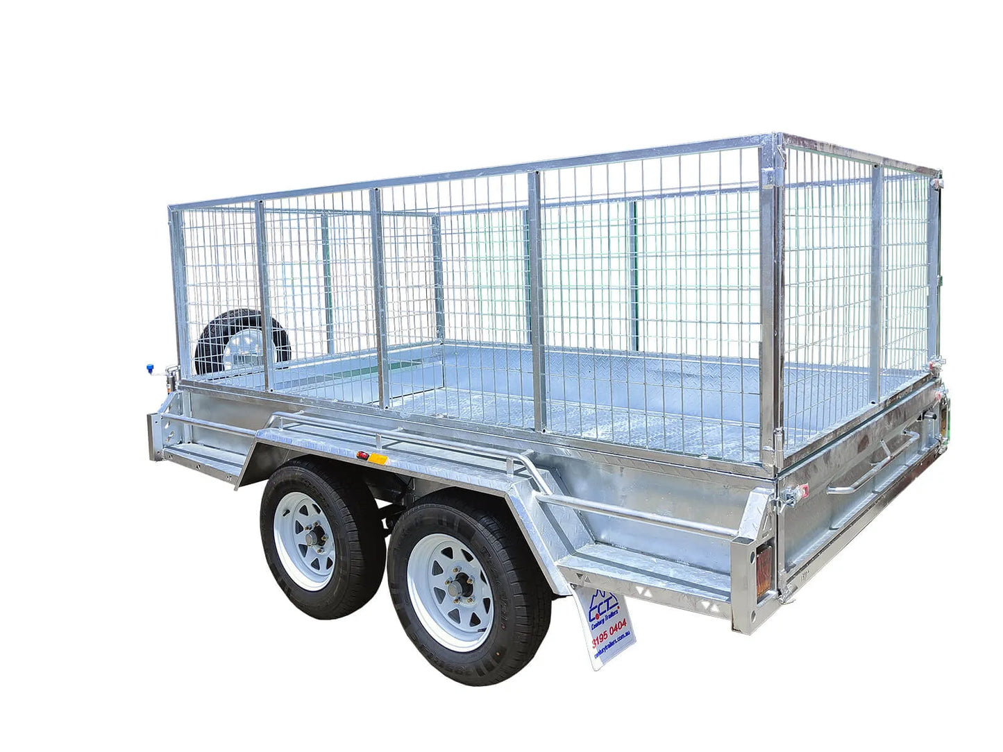 Premium 10×5 Tandem Box Trailer Dual 2000kg ATM