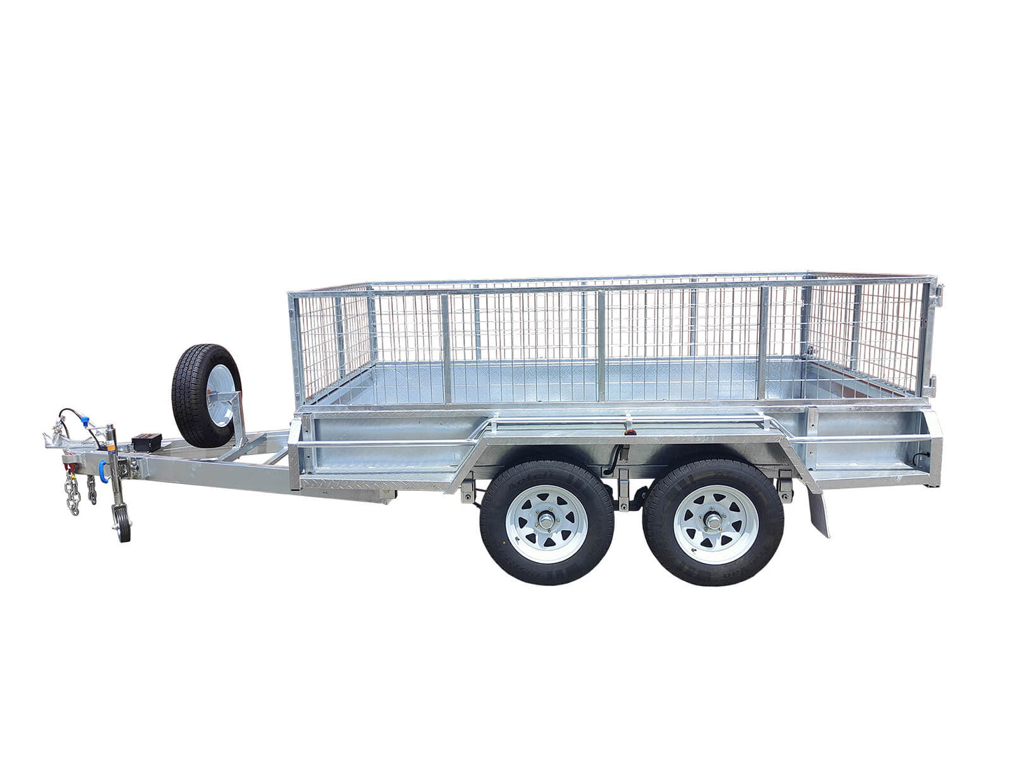 Premium 10×5 Tandem Box Trailer Dual 2000kg ATM