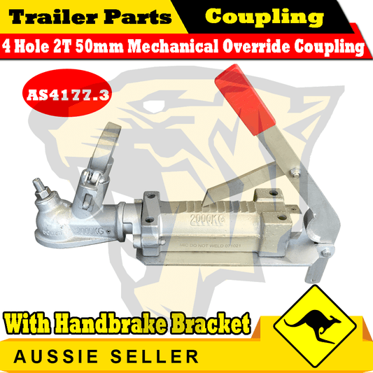 2.0 T Mechanical Override Coupling with Handbrake Lever and Plate