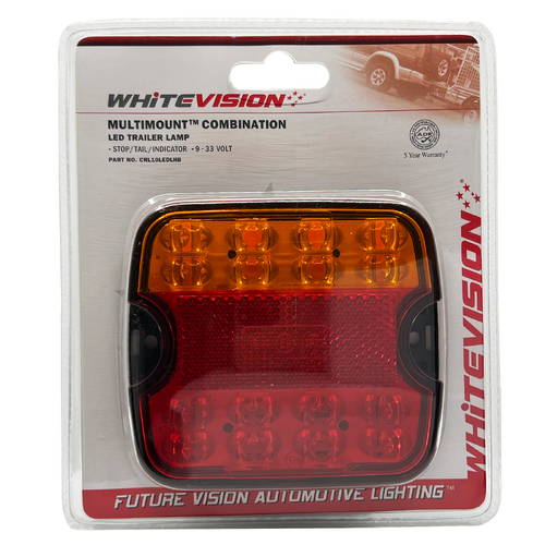 10 Series Left Hand LED Combo Trailer Lamp - Stop / Tail / Indicator Blister