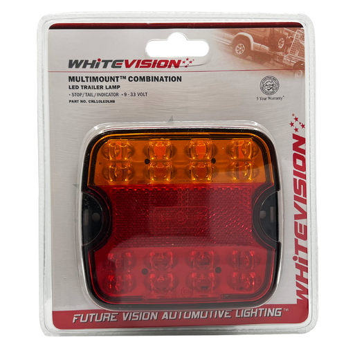 10 Series Left Hand LED Combo Trailer Lamp - Stop / Tail / Indicator Blister