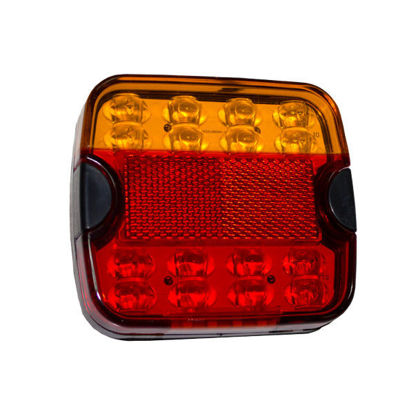 10 Series Right Hand LED Combo Trailer Lamp - Stop / Tail / Indicator / License Plate