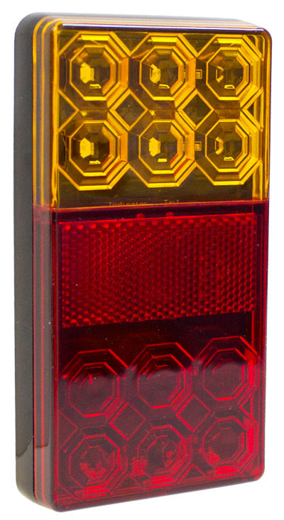 120 Series Left Hand LED Combo Trailer Lamp - Stop / Tail / Indicator (10-30V) lights rear
