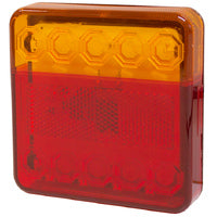 120 Series Left Hand LED Combo Trailer Lamp - Stop / Tail / Indicator (10-30V)