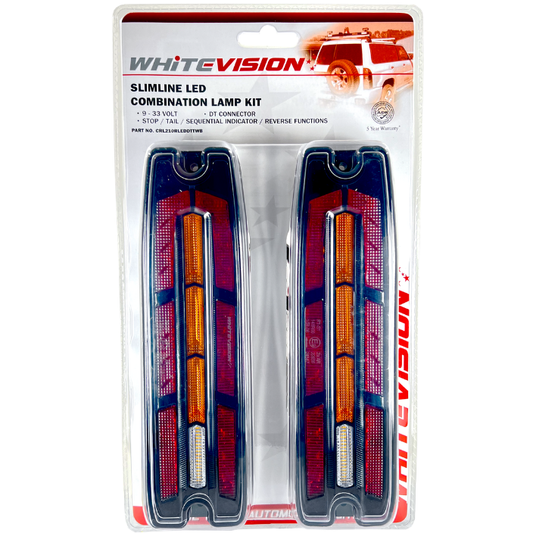 Stop/Tail/Indicator/Reverse with DT Connection Twin Blister