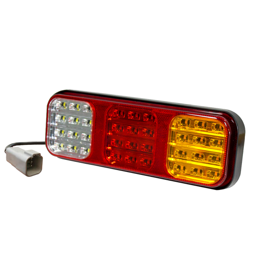 280 Series LED Combo Lamp - Stop / Tail / Indicator / Reverse Blister with Deutsch
