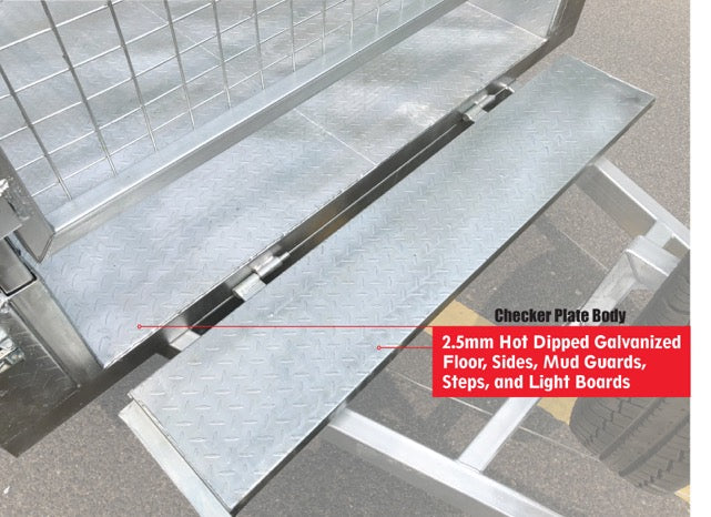 HD Premium Tandem 8x6 2000KG