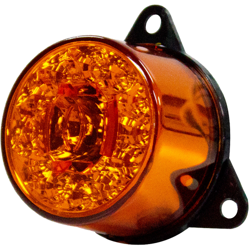ZZ Series 55mm LED Amber Lens Front Indicator Lamp