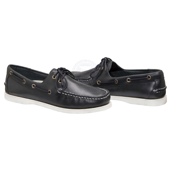 SHOES - FLINDERS LEATHER DECK SHOES - BURKE