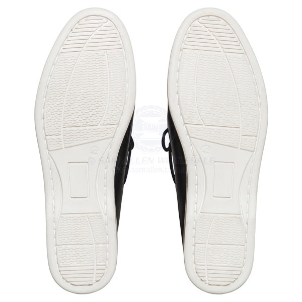 SHOES - FLINDERS LEATHER DECK SHOES - BURKE