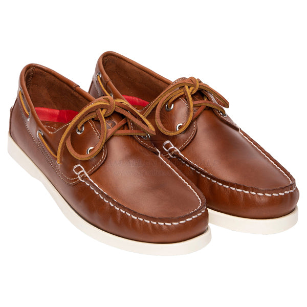 SHOES - FLINDERS LEATHER DECK SHOES - BURKE