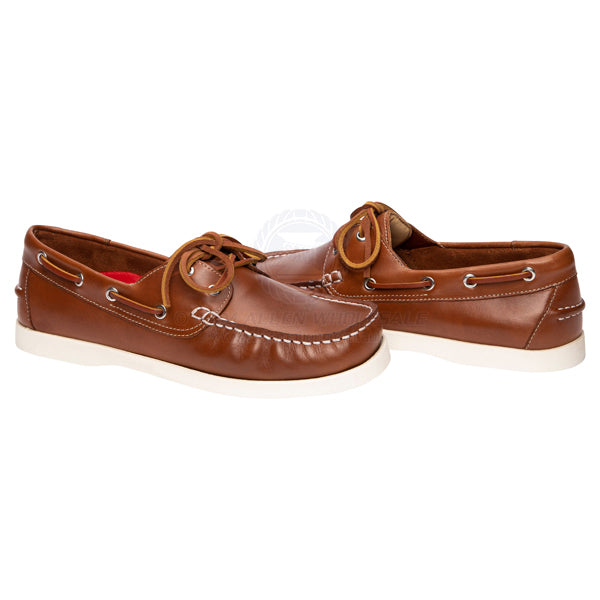 SHOES - FLINDERS LEATHER DECK SHOES - BURKE