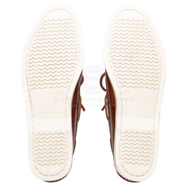 SHOES - FLINDERS LEATHER DECK SHOES - BURKE