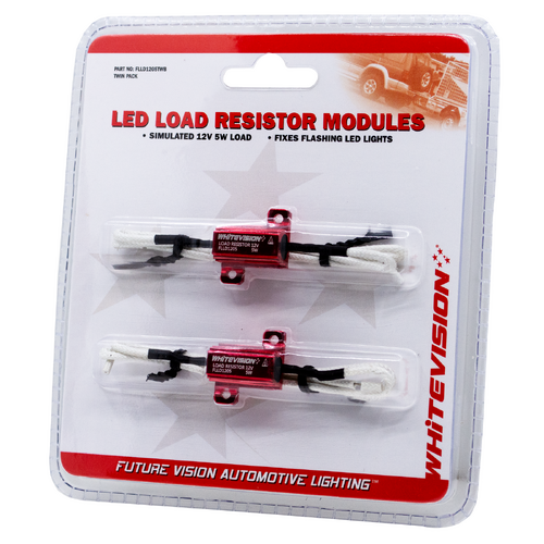 5W LED Load 12V Resistor Twin Blister (39R)