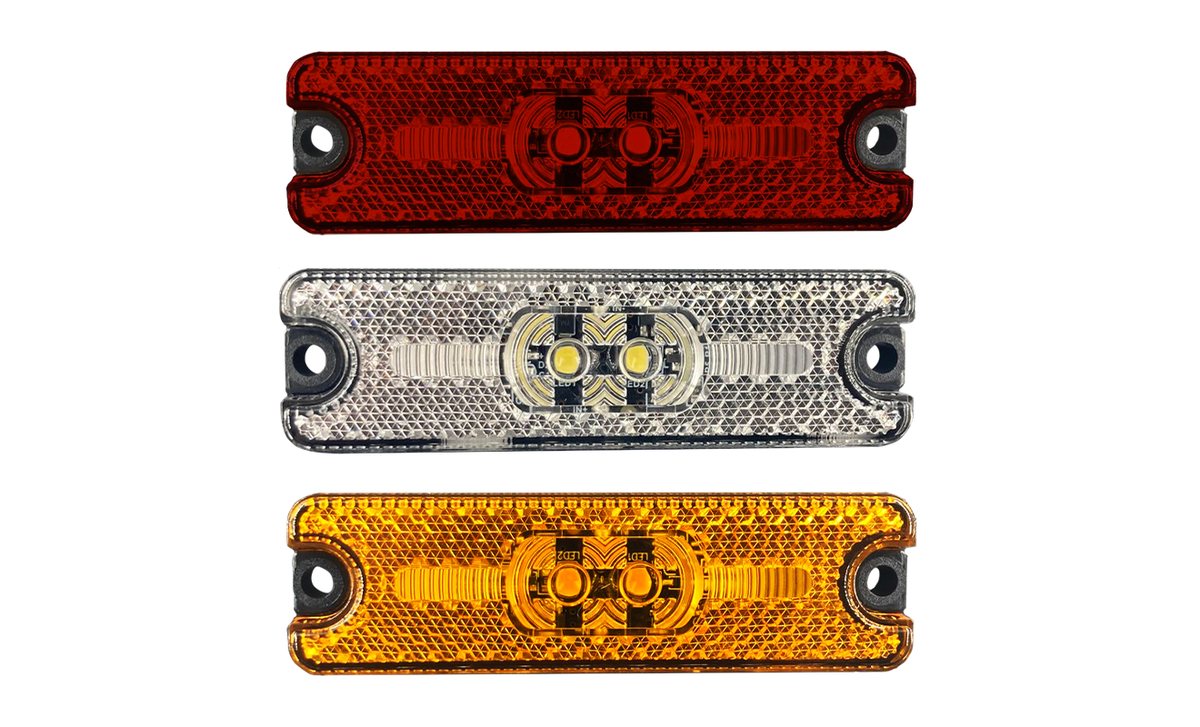 SM70 Series Clear Lens Front Clearance LED Marker