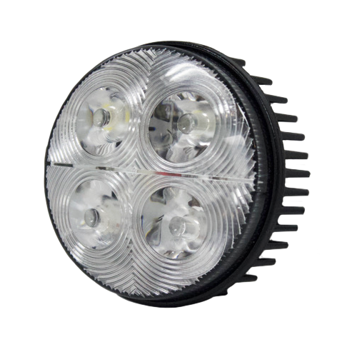 890 Series LED Round Bullbar Lamp Indicator / Park / DRL Twin Blister