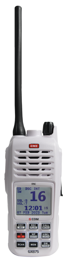 GX875 VHF Marine Handheld Radio Fixed communication