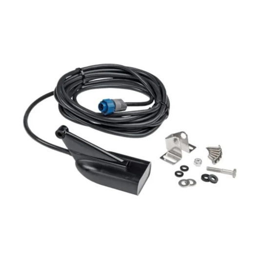 HDI Skimmer® Transom Mount transducer with Temperature transducer lowrance