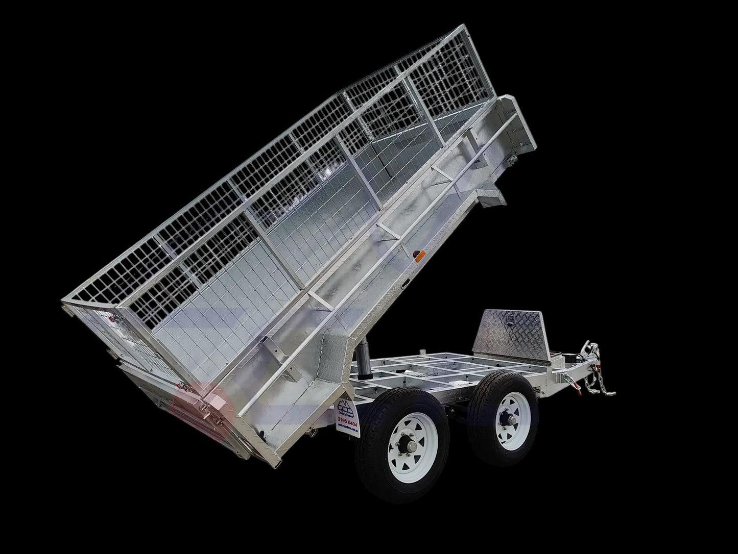 8×5 Hydraulic Tipper Trailer 3500KG/ 4500KG ATM