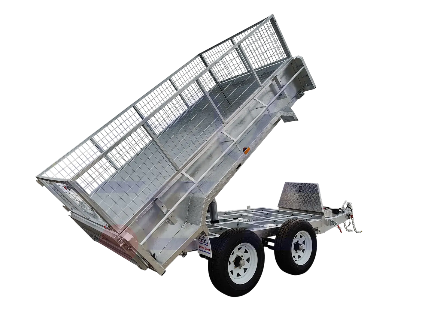 8×5 Hydraulic Tipper Trailer 3500KG/ 4500KG ATM