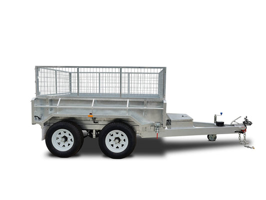 8×5 Hydraulic Box Trailer For Sale ATM-1800KG