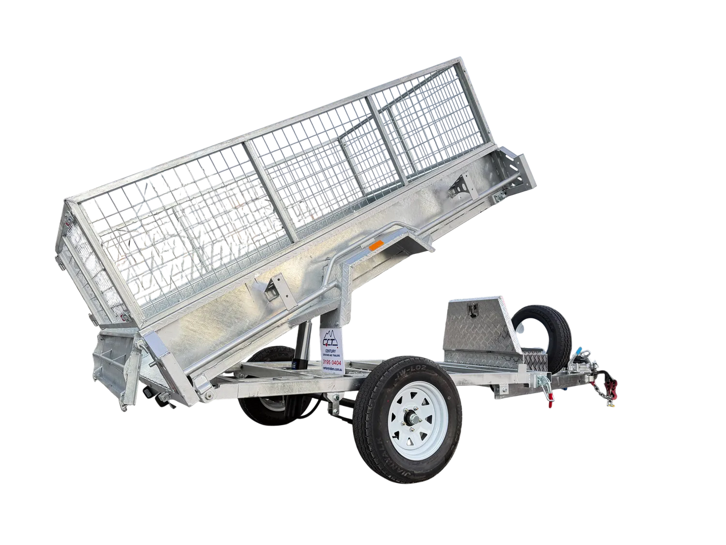 8×5 Hydraulic Tipper Box Trailer – ATM 1400kg single