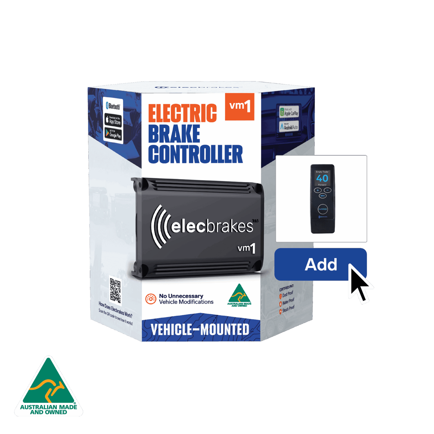 VM1 Vehicle-Mounted Brake Controller – Complete Set Brake Controler