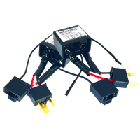 H4 Negative Switching Converter Relay Kit LED Headlights