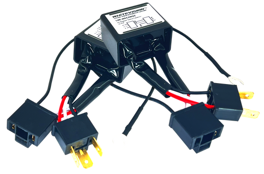 H4 Negative Switching Converter Relay Kit LED Headlights