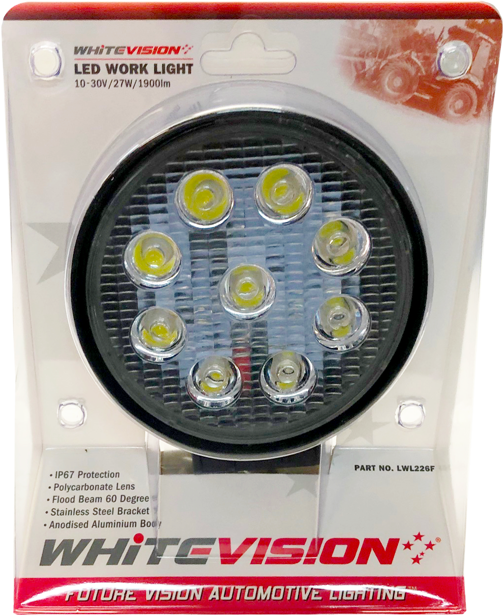 200 Series LED Round Flood Worklight