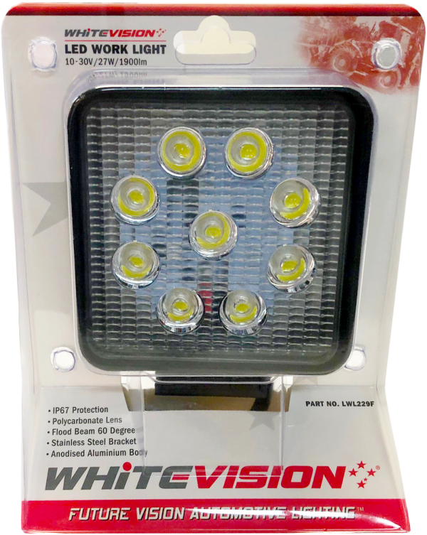 LED Worklight 27W Flood Beam