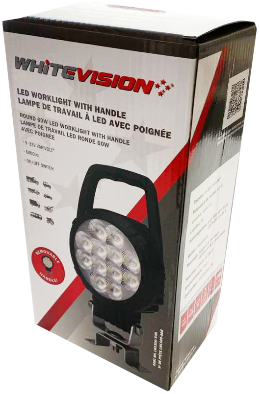 Round Heavy Duty LED Worklight