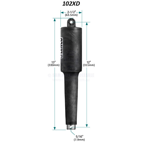 LENCO TRIM TAB ACTUATORS - 102HD ACTUATOR FAST SERIES
