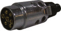 Trailer Plug - Large Metal Round 7 Pin for reliable connectivity in tough towing conditions