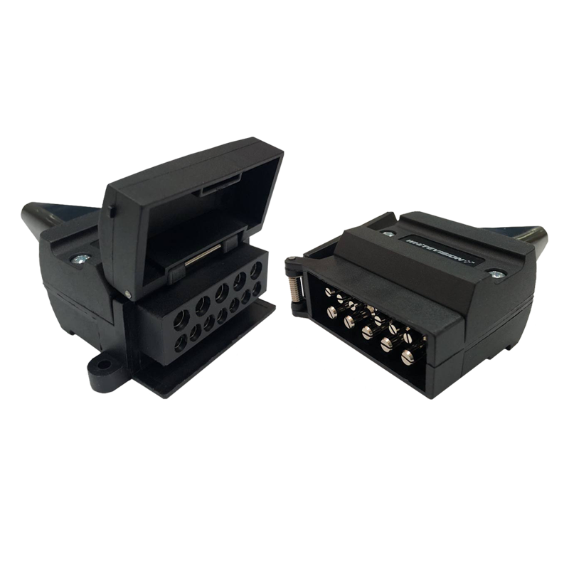 Trailer Plug - Flat 12 Pin