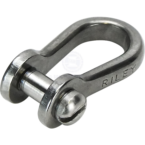 RILEY SHACKLE - NARROW - STAINLESS STEEL