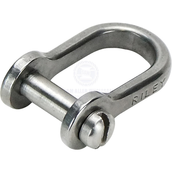 RILEY SHACKLES - SLOTTED PIN - STAINLESS STEEL