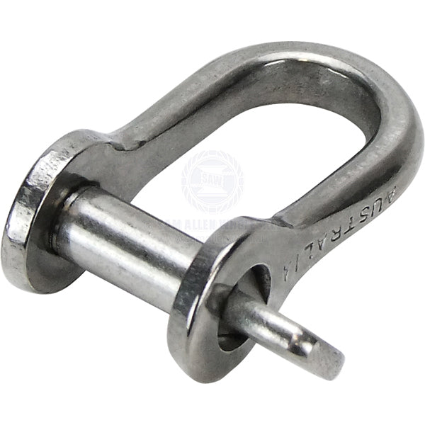 RILEY SHACKLES - STANDARD DEE - STAINLESS STEEL